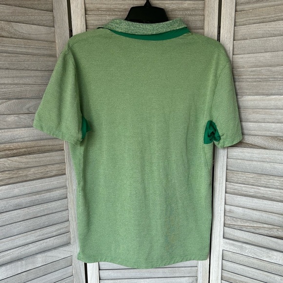 Outdoor Voices Men’s Performance Polo Short Sleeve Size Medium Green - Picture 3 of 4